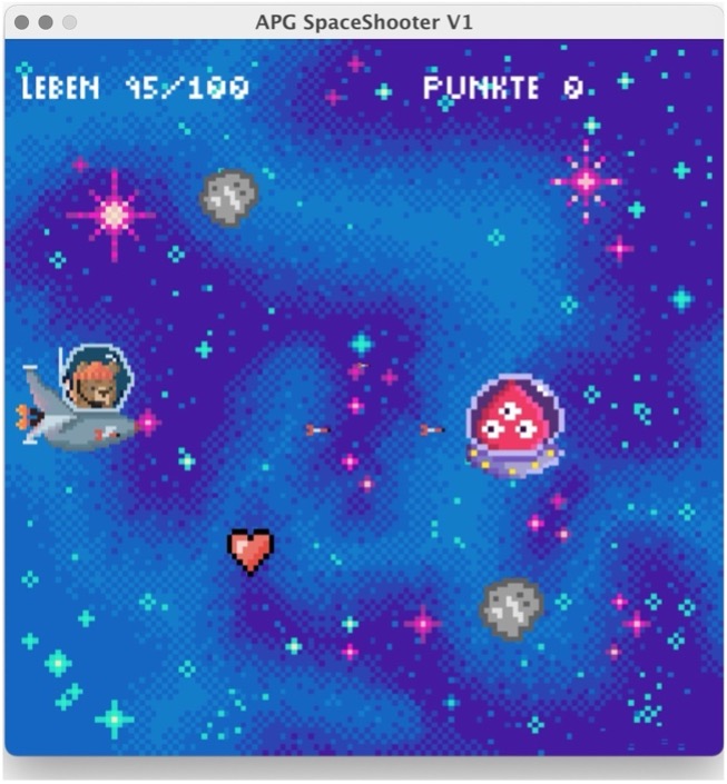 Screenshot of Spaceshooter Game